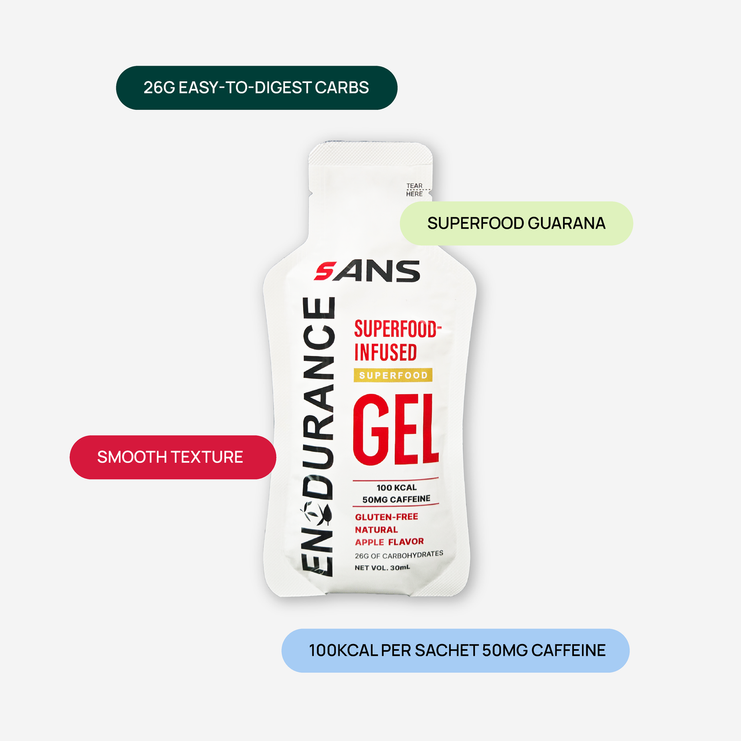 ANS Apple Superfood Energy Gel